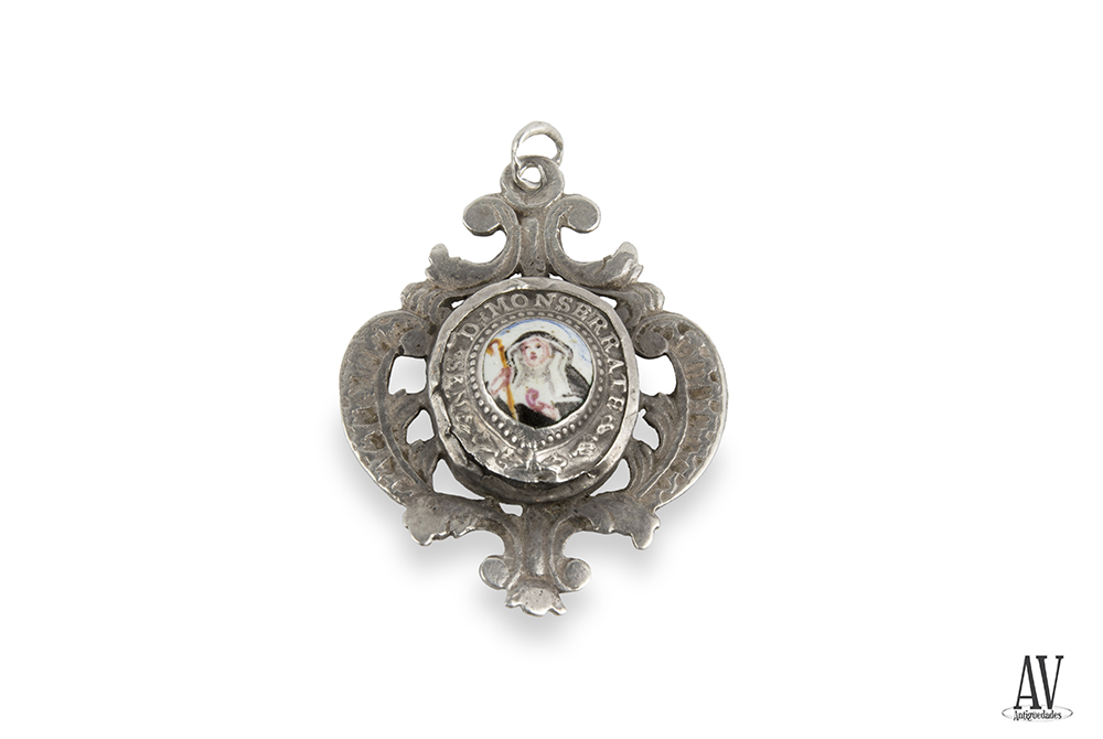 Medalla Devocional Virgen de Monserrat