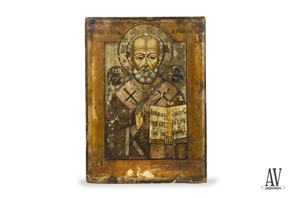 Icono Ruso " San Nicolas"