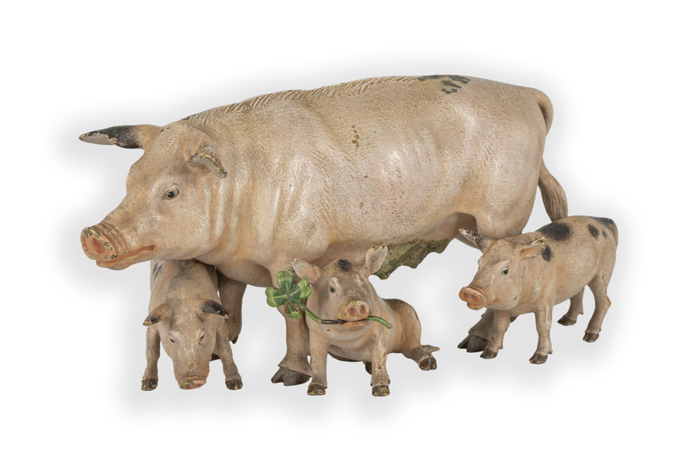 Bronce Vienes "Cerdo con sus crías"